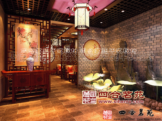 中式茶樓設(shè)計(jì)效果